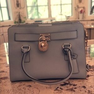MICHAEL Micheal Kors East West Hamilton Satchel